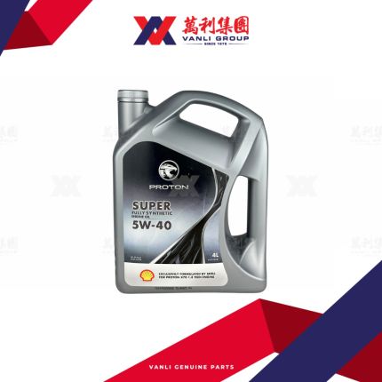 Proton Shell Fully synthetic 5w40 engine oil minyak hitam kereta Proton X70 1.8 4L
