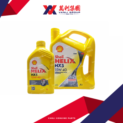 Shell Helix Genuine HX5 15W40 SN/CF Mineral Engine Oil