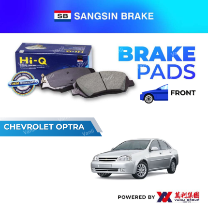 Sangsin Brake FRONT Brake Pads For CHEVROLET OPTRA - SP-1103