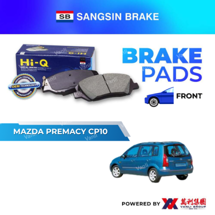 Sangsin Brake FRONT Brake Pads For MAZDA PREMACY CP10 - SP-2018