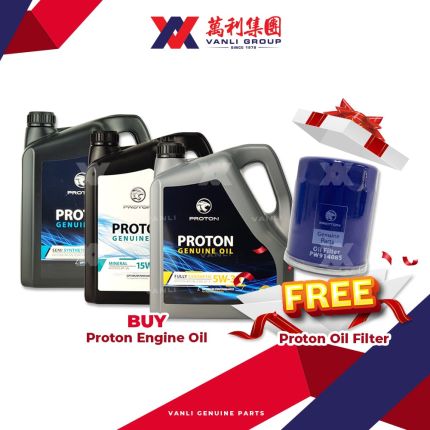 Proton Fully Synthetic, Semi Synthetic, Mineral Engine Oil ( 15w40, 10w30, 5w30 )