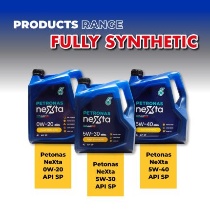 PETRONAS NEXTA 5W30 SN+ Semi Synthetic Technology Engine Oil 4L -71034K72MY
