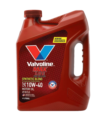 VALVOLINE MAXLIFE 10W40 SN PLUS Semi Synthetic Engine Oil (4L)