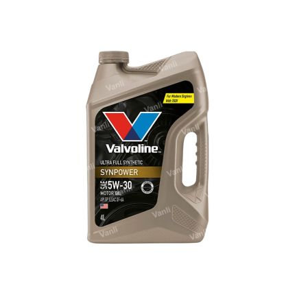 VALVOLINE SYNPOWER 5W30 SP PAO Fully Synthetic Engine Oil 4L