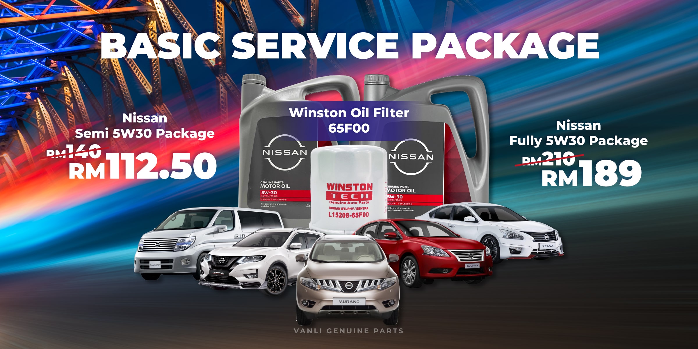 NISSAN SERVICE PACKAGE